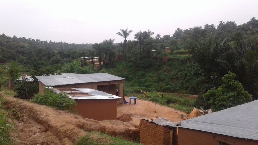 Neighborhood in Kananga, DRC